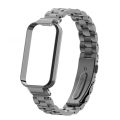 Dây đeo cho Xiaomi Mi Band 8 Active vòng đeo tay bằng thép không gỉ cho Xiaomi Band 8 Active đồng hồ thông minh phụ kiện thay thế cho đồng hồ đeo tay. 
