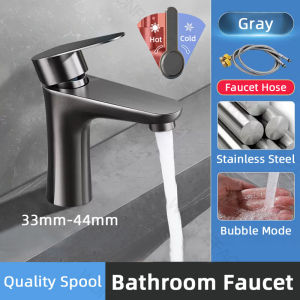 304 Stainless steel Bathroom Basin Faucet Sink Faucet Hot And Cold Mixed Faucet Rust Prevention