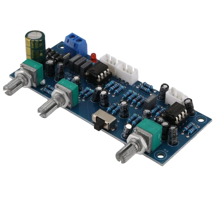2.1 Channel Subwoofer Preamp Board Amplifier Board Low Pass Filter ...