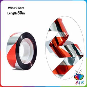 AIK ริบบิ้นสะท้อนแสงไล่นก 1 ม้วน  อุปกรณ์ไล่นก 50m 80m 100m Reflective ribbon