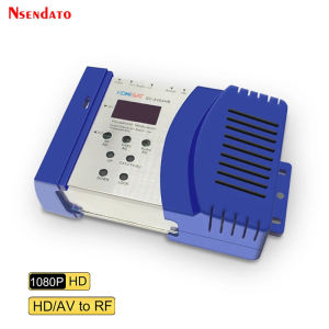 AV04HB Modulator Digital HD AV To RF Modulator AV To RF Receiver Converter VHF UHF Pal/ntsc มาตรฐานแบบพกพา Modulator