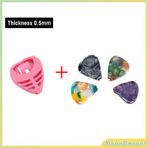 M.G. 0.5mm 1mm Guitar Pick Colorful Picks For Bass Electric & Acoustic Guitars