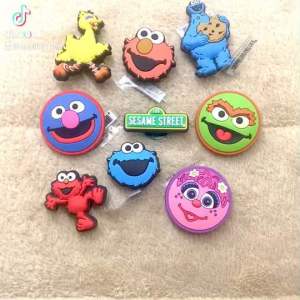 JBS - ตัวติดรองเท้ามีรู - เอลโม เซซามี Shoe Charm - Sesame Elmo งานshop คุณภาพเริ่ด สะดุดตากว่าใคร