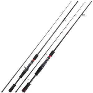 Joran Pancing Joran Pancing 1.8M/2.1M 2 Bagian dengan Pegangan EVA untuk Alat Pancing Luar Ruangan