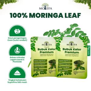 Serbuk Kelor Murni Bubuk Kelor Original Pengeringan Oven 15gram