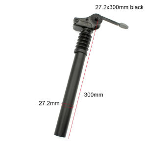 Mobi Premium Bicycle Bike Seat Post Pole Tube | Aluminium | Foldable | Suspension | Flip seat post