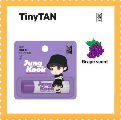 BTS TinyTAN Monami Lip Balm JK Suga V - Made in Korea