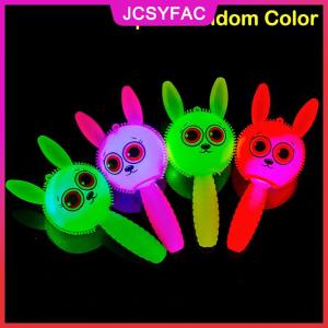 JCSYFAC Sáng xử lý Thỏ Gấu ép và gọi điện thoại đồ chơi âm nhạc thanh Rattle toet kerincingan bunyi Dan nyala ADA lampu thanh cao su