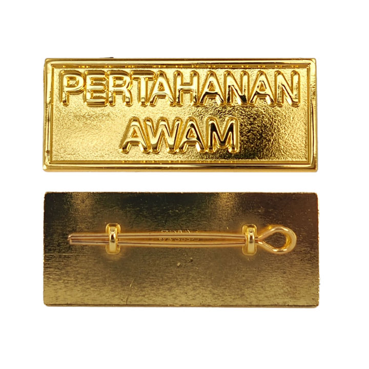 Lencana Bahu Shoulder Title Angkatan Pertahanan Awam APM