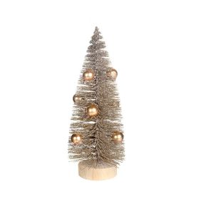 YOUSHI TOP slim christmas tree christmas decoration models Plastic Mini Christmas Tree Festival DIY Handicraft Christmas Small Tree Children Gifts 15/20cm Artificial Xmas Pine Tree Merry Christmas Decor