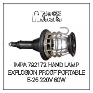 Portable Hand Lamp Explosion Proof IMPA 792172 - Lampu Genggam Kapal