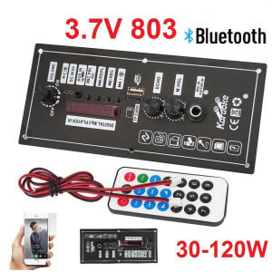 Papan Amplifier MP3 Mobil 3.7 V Papan Decoder Karaoke Amplifier Audio Daya Pemutar USB untuk Aksesoris Audio Kendaraan