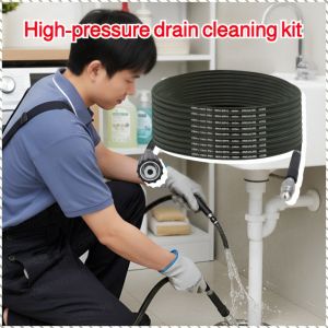 Cleaning Equipment High Efficiency High Pressure Cleaning Kit High-pressure Cleaning and Unclogging