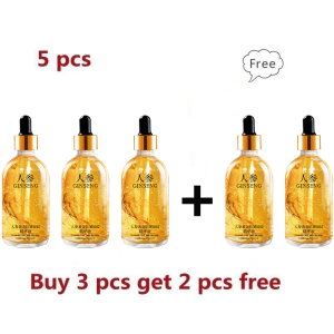 100ml Ginseng Essence Anti-Wrinkle Moisturizing Niacinamide Facial Serum Anti-aging Remove Fine Lines Hyaluronic Acid Hydrating Essence