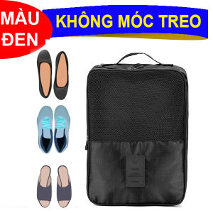 Túi Đựng Giày 3 Ngăn Túi Giày Treo Vali Du Lịch Nhỏ Gọn