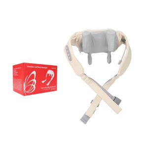 DECINIEE Electric Neck And Back Massager Wireless Neck And Shoulder Kneading Massage Pillow Cervical Back Muscle Relaxing Massage Shawl