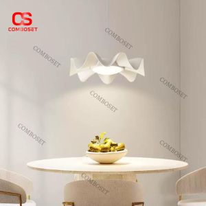 Đèn Thả Nghệ Thuật Uốn Sóng Đối Xứng Hiện Đại Cao Cấp