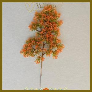 [Valitoo] พลาสติกเทียมสน Cypress พืชบอนไซ Desktop Garden สาขาต้นไม้พลาสติก
