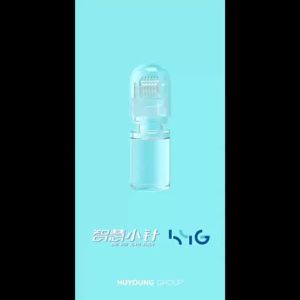 Kim lăn kim lăn siêu nhỏ kim lăn ánh sáng thiết bị truyền serum làm đẹp tự động kim lăn tan trong nước dùng cho mọc tóc và phụ nữ mang thai. 144 Kim trong chai Rolling Needle Micro Needle Roller Water Light Needle Self striking Original Liquid Beauty