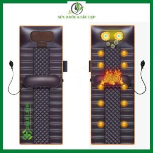Nệm massage toàn thân cao cấpđệm mát xa toàn thân với chế độ bi lăn và rung cho cảm giác thư giãn sau ngày làm việc mệt mỏi