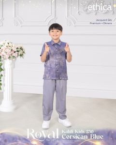 SARIMBIT ETHICA 2025 ROYAL 46 CORSICAN BLUE TERBARU GAMIS & KOKO KELUARGA LEBARAN KEKINIAN PREMIUM TERMURAHH