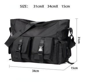 Large Capacity Waterproof messenger bag men fashion brand Japanese work clothes student postman casual Versatile single