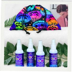 New! ลดแรง ของแถมเพียบ น้ำยาเช็ดเลนส์ น้ำยาเช็ดแว่น น้ำยา AO แท้100% แถมถุงหูรูด คละลาย ลายน่ารัก