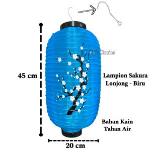 Lampion Sakura Meihua Warna Warni Lampion Bunga Meihwa BAHAN KAIN TAHAN AIR Lampion Jepang OUTDOOR