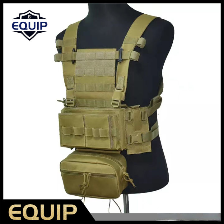 EQUIP Multi-Purpose Light Weight Tactical Vest Men MK3 Hunting Patrol CS  Wargame Combat Vest Jacket with MOLLE System Pouch Lazada PH