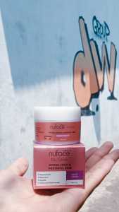 NUFACE Nu Glow Cream Hydra Lock & Youthful Skin Cream Siang dan Malam 15g