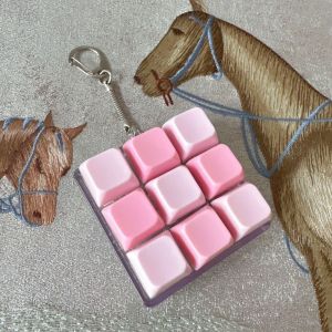 NOBLELYN 2/3/6/9 Keys Finger Keyboard Keycap Key Button Decompression Toy Stress Relief Fidget Keychain Adult