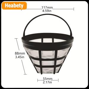 【2-3 ngày giao hàng】 Tiện Ích Nhà Bếp Máy pha cà phê lọc lưới brewer công cụ cà phê lọc cà phê Maker phụ kiện bơm lại giỏ cup phong cách