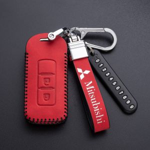 Bọc Chìa Khoá sh For Mitsubishi Xpander Montero Triton Strada ASX Attrage Móc Chìa Khóa