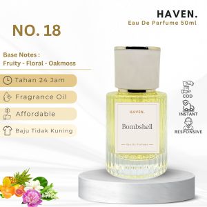 Haven Parfum BOTOL CHLO BOMBSHELL 50ML — Parfume Wanita Tahan Lama dan Wangi — Minyak Wangi Tahan Lama