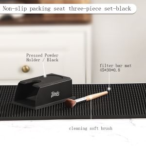 BINCOO 51/58MM Coffee Tamper Coffee Tool Storage Base Stainless Steel Tamping Stand Coffee Tamper Stand
