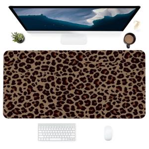 Leopard Print Mouse Pad Extended Pads Large Gaming Non-slip Gamer Keyboard Mousepads Laptop Tablet Mat Mini PC Playmat2026