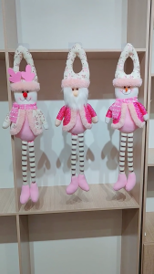 Christmas Door Hanging Ornament Long Leg Doll Hanging Decoration For Tree Holiday Party Decoration Indoor and Outdoor