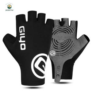 LovSpor❤ถุงมือ Half Finger Gel Half Finger Gloves Silicone Silicone Cycling Gloves Mtb Fingerless Gloves สำหรับการเดินป่ากลางแจ้ง