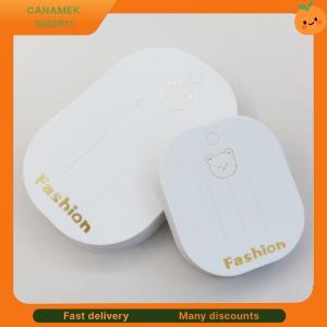 ❣️❣️❣️ 50Pcs Little Bear Cartons Hair Bow Clip Display Card Paperboard Holder For DIY Kids Hair Accessories Business Accessories