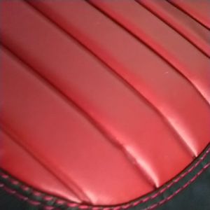 Kulit Jok Cafferacer Scoopy Hitam Merah