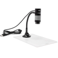 Plugable USB 2.0 Digital Microscope 250x Magnification with Versatile Observation Stand (USB2-MICRO-250X). 