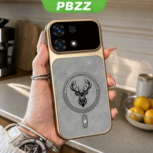 PBZZ Case for VIVO Y05 y05t y05a y11d 4g Y21 5G 2026 phone casing anxiety Softcase Silicone shockproof Cover new design aesthetic cute silvery Cartoon of animal elk for women JSQML4