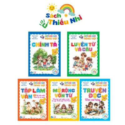 Sách - [ Lớp 4 - Kết Nối Tri Thức ] - (Bộ 5 quyển): Trọn bộ Tiếng Việt 4