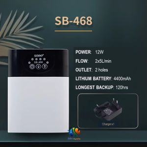 SB Aquarium Fishing ACDC Oxygen Air Pump Back up battery Lithium portable aeration pump Pam angin oksigen jenis ACDC bateri akuarium pancing memancing ACDC 水族锂电增氧泵,气泵 SB Series