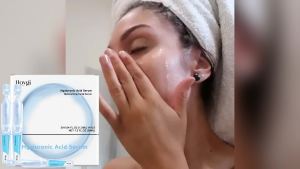 Hoygi  Esens Pelembap Asam Hialuronat   Esens pelembap dan pencerah kulit wajah yang menutrisi dan lembut