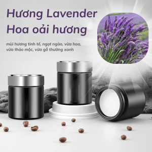 Sáp thơm xe ô tô cao cấp Nước hoa khử mùi kháng khuẩn cho xe hơi tinh dầu thơm để bàn làm việc