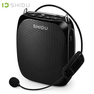 SHIDU Ultra Wireless Portable UHF Mini Audio Speaker USB Lautsprecher Voice Amplifier For Teaching Tour Guide Conference Meeting Speech Teachers Tourrist Yoga Instructor S615