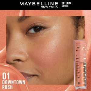 Maybelline Sunkisser - Highlighter Liquid Blush 12H Longwear Multi-Use Blendable Bronzer Buildable Glow & Matte