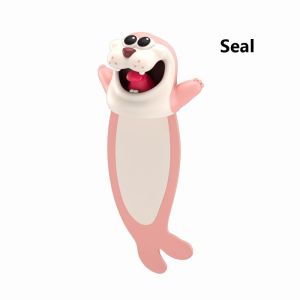 PURETEN  Seal Octopus Funny Ocean Series Stationery Bookmarks Cartoon Animal Style Book Markers School Supplies