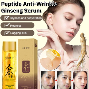 Peptide Anti-Wrinkle Ginseng Serum Anti-aging Moisturizing Facial Serum Tightening and Shrinking Pore Essence